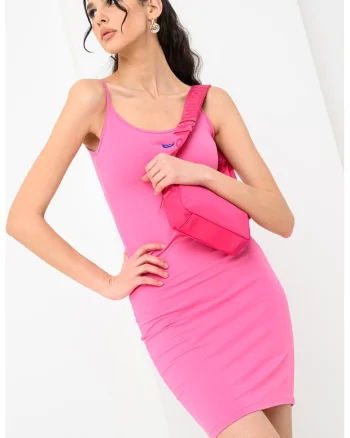 Rochie mini cambrata, Fucsia
