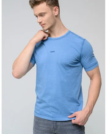 Tricou de bumbac Tokks, Albastru
