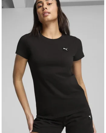 Tricou regular fit din amestec de bumbac, Negru