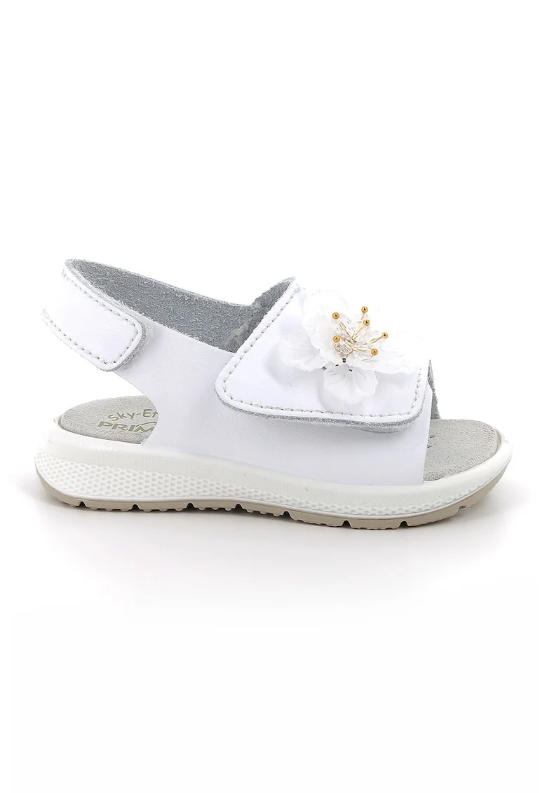 Sandale din piele cu inchidere velcro