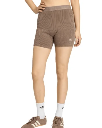 Colanti scurti din amestec de bumbac, Maro camel