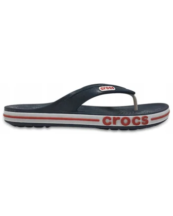 Slapi barbati Crocband Flip,  Spuma, Bleumarin,