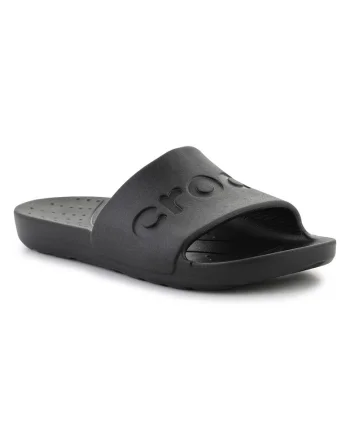 Slide, sintetic, negru, Negru