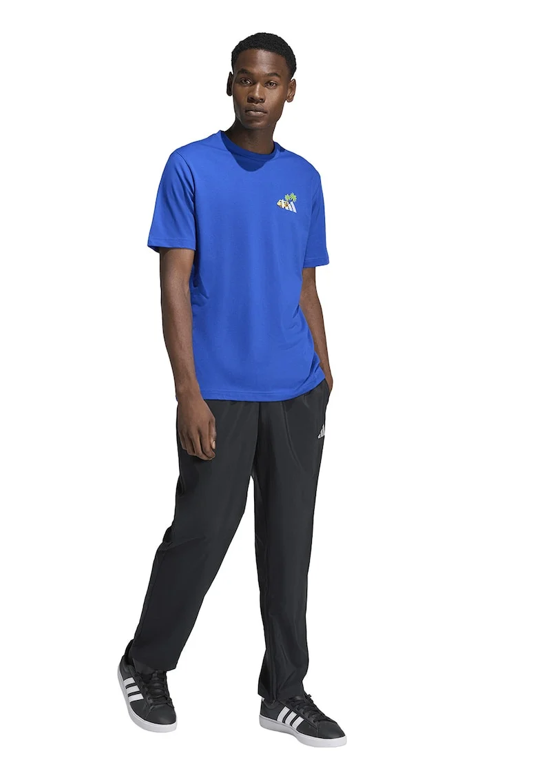 Tricou regular fit din bumbac Mini Surf, Albastru royal