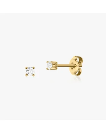 Cercei din aur Timeless 0.1 CT