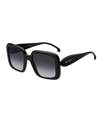 Ochelari de soare butterfly supradimensionati, Negru