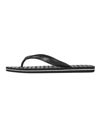 Papuci flip-flop cu logo Basic, Gri antracit