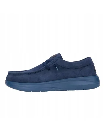 Mocasini Barbati Piele Intoarsa, Wally Comf Suede, Negru
