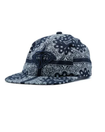 Sapca barbati  bandana, reglabila, albastru,