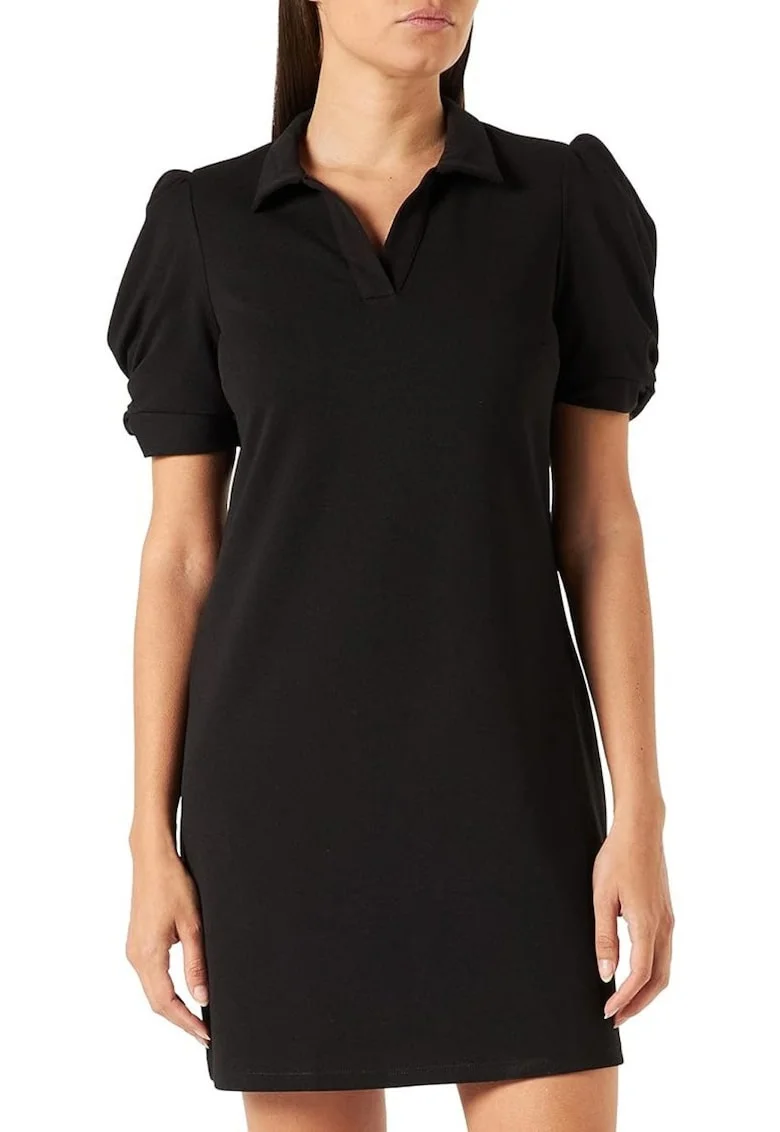 Rochie dama  mini, neagra, poliester, fara model,