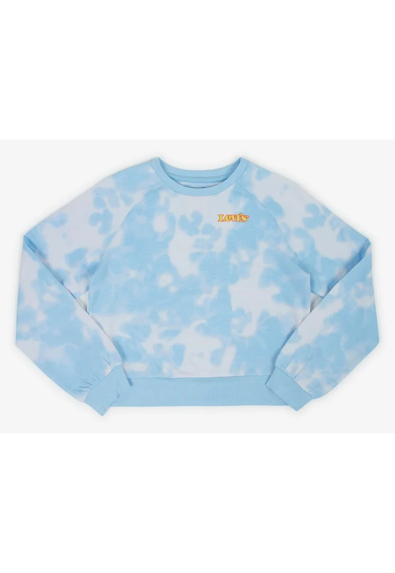 Bluza de trening cu imprimeu tie-dye