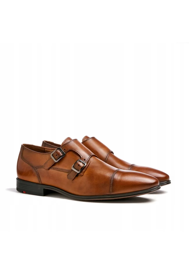 Pantofi  MAILAND piele, Maro