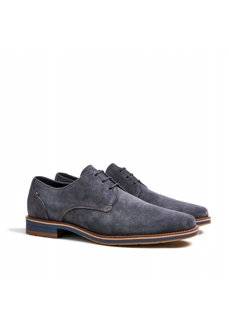 Pantofi  LANGSTON piele albastru, Albastru