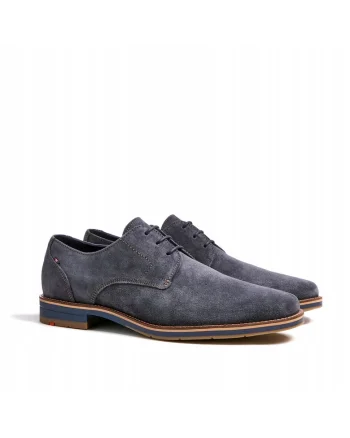 Pantofi  LANGSTON piele albastru, Albastru