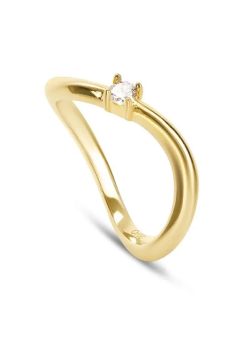 InelL decorat cu zirconou Infinity Solitaire