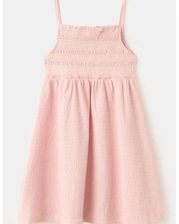 Rochie evazata si texturata, Piersica