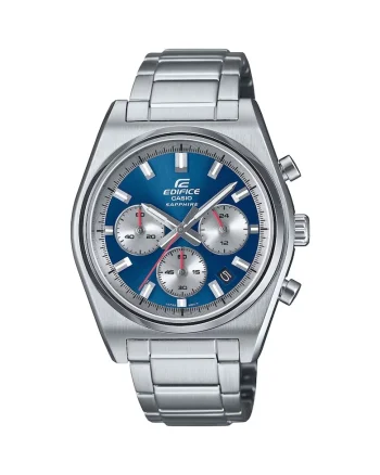 Ceas barbatesc  EFB-730D-2AVUEF Quartz Argintiu