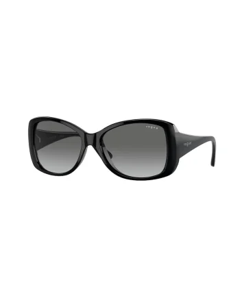 Ochelari de soare butterfly cu lentile in degrade, Negru