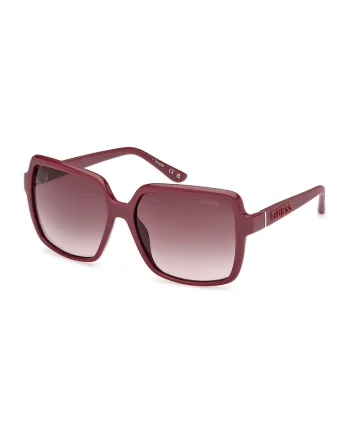 Ochelari de soare patrati cu lentile in degrade, Violet pruna