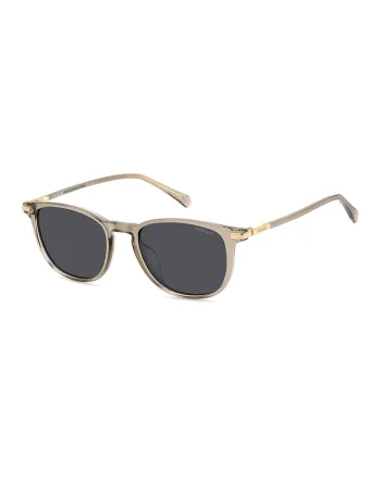 Ochelari de soare pantos cu lentile polarizate, Bej