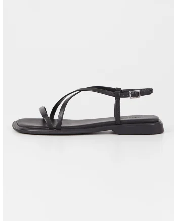 Sandale de piele cu catarama Izzy, Negru