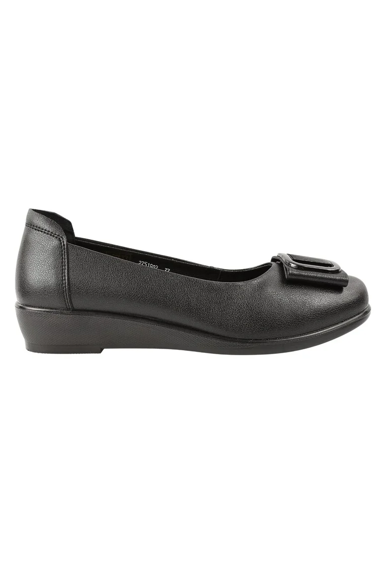 Balerini  2751902 negru, piele naturala, Negru