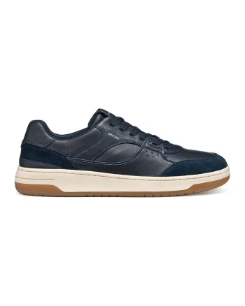 Pantofi sport Sedral Court de piele cu garnituri de piele intoarsa, Albastru ultramarin