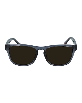 Ochelari de soare wayfarer cu logo, Gri carbune