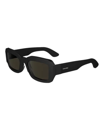 Ochelari de soare unisex dreptunghiulari, Negru