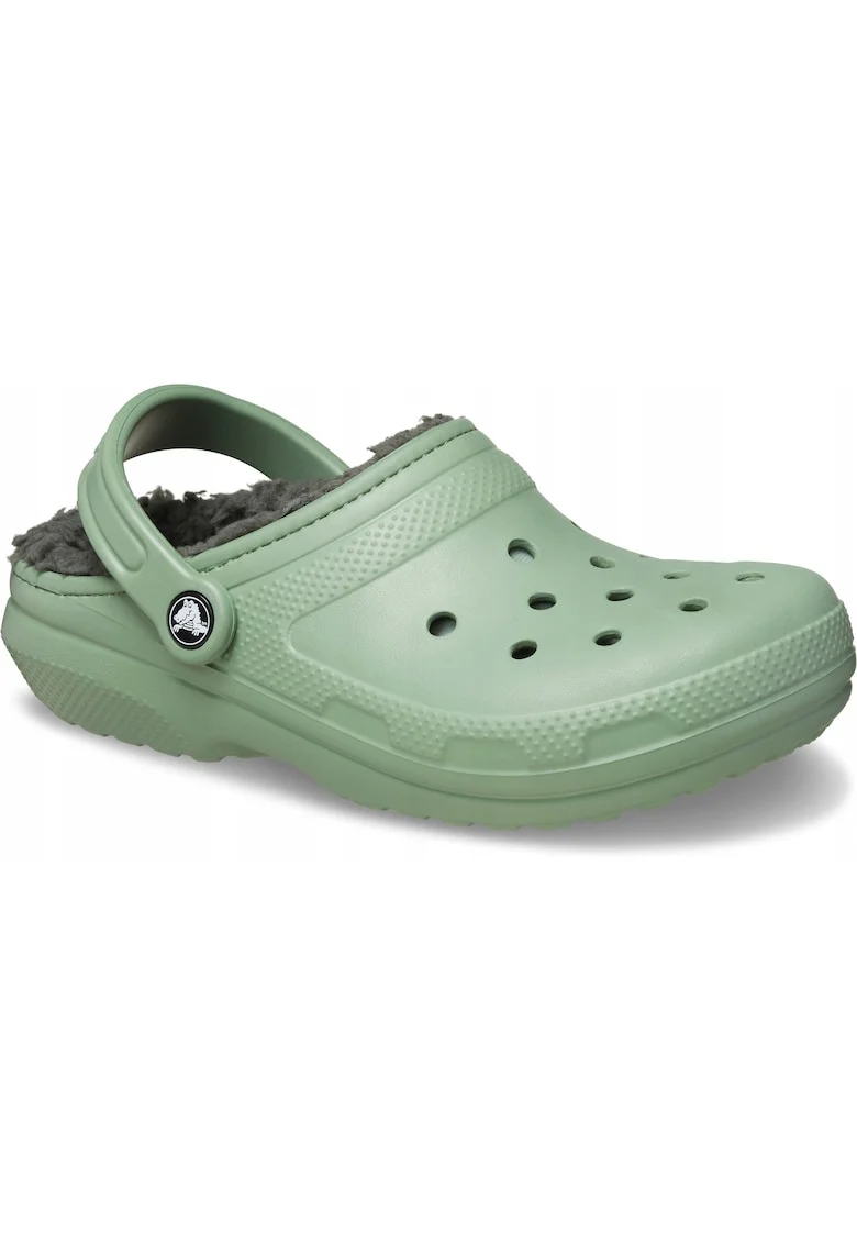 Saboti  Classic Lined Clog, verde moss/multi,
