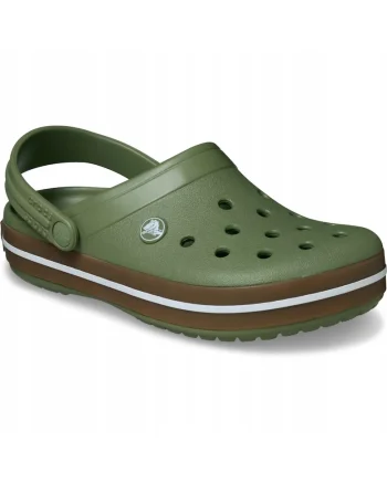 Saboti  Crocband Gum Clog, Verde Cargo,