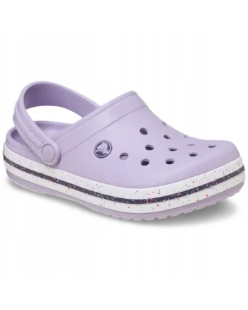 Saboti Copii Spuma Croslite, Crocband Spackled Band 211646 Clog, Violet, Violet