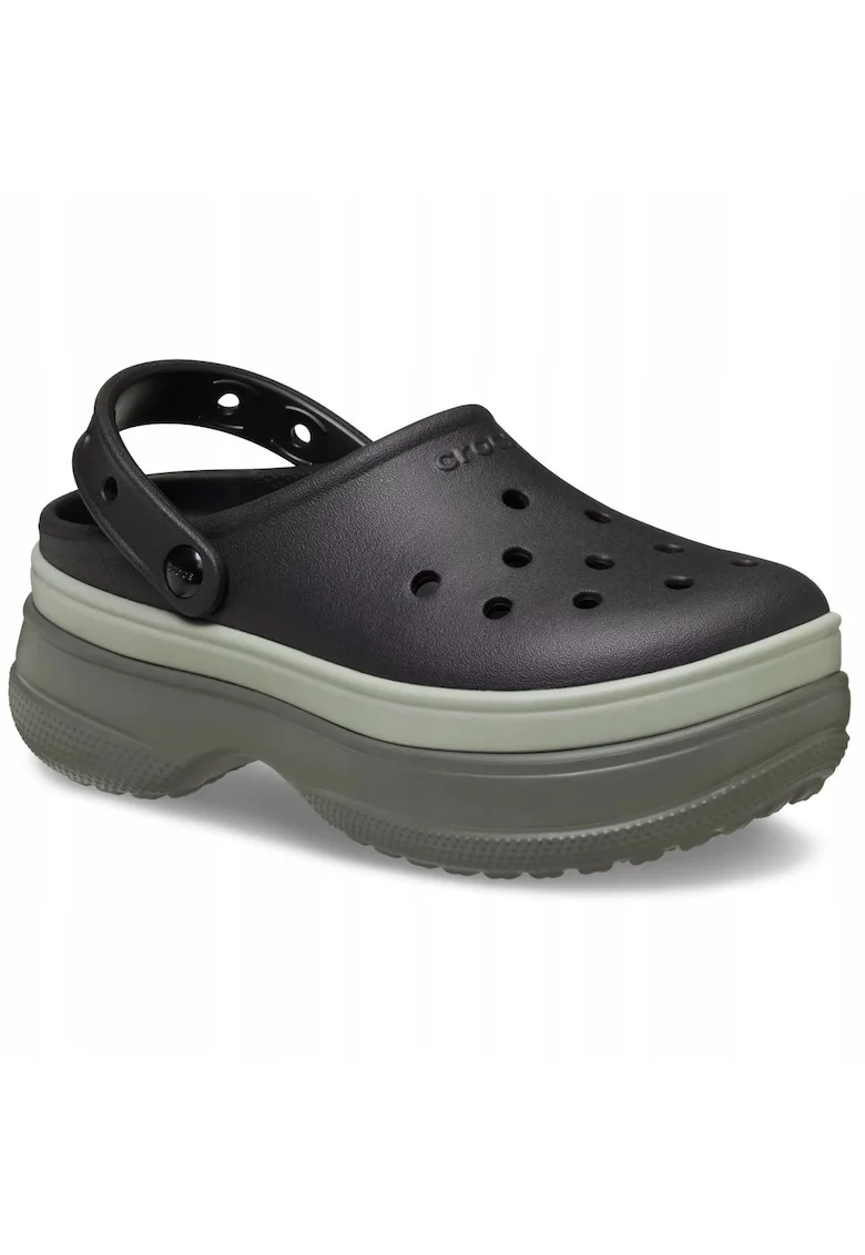 Saboti  Classic Stacked, negru, Negru