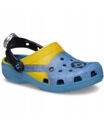 Saboti copii,  Classic Despicable Me, albastru cu galben,