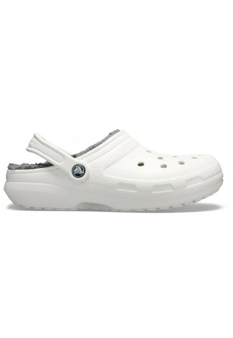 Saboti  Classic Lined Clog 48-49 EU - M13 US Alb - White/Grey