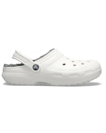 Saboti  Classic Lined Clog 48-49 EU - M13 US Alb - White/Grey