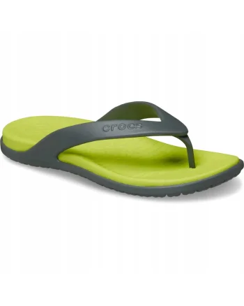 flip-flop  Coast Flip gri ardezie cu verde, Gri