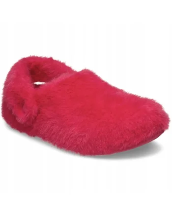Papuci de casă  Classic Luxe, digital raspberrydwqfwq, Rosu
