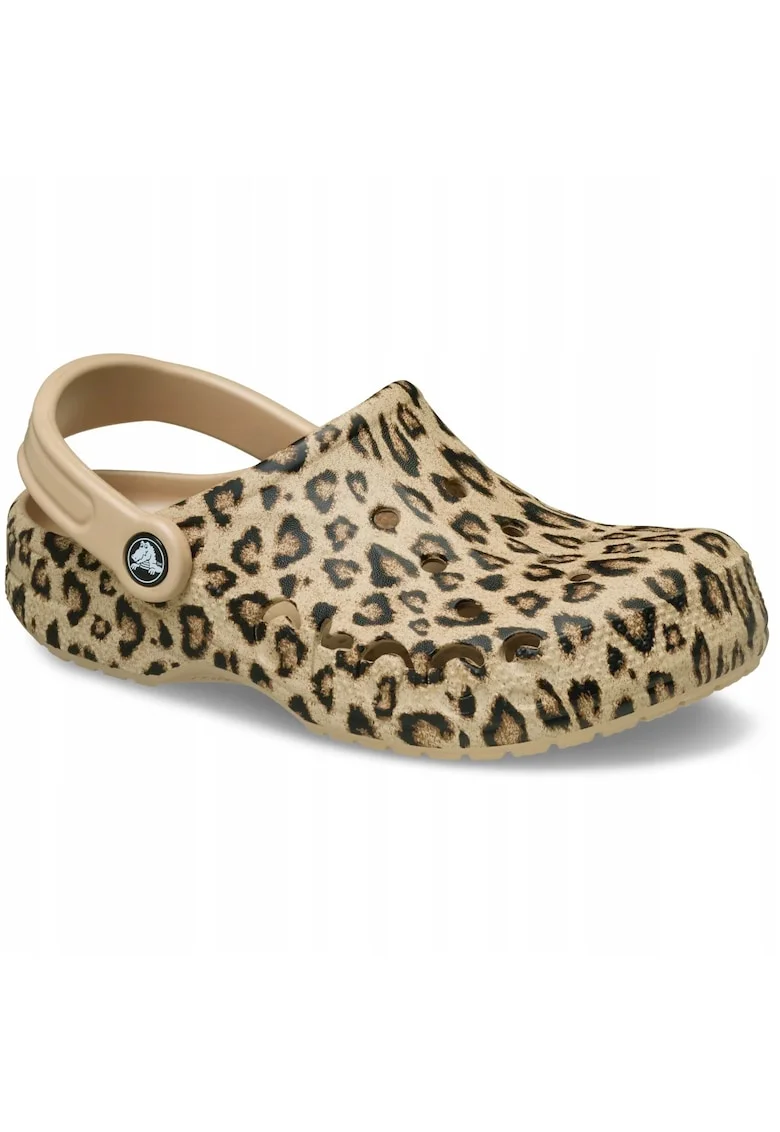 barbati, saboti, Baya Seasonal Printed Clog 206230, Gold Leopard, Maro