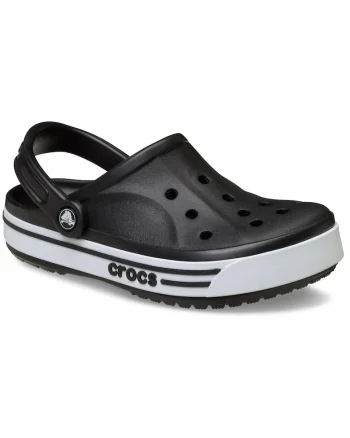 Saboti Bayaband Sport Clog negru alb, Negru