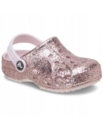 Saboti copii unisex Baya Mixed Glitter Clog Roz paldwqfwq, Roz