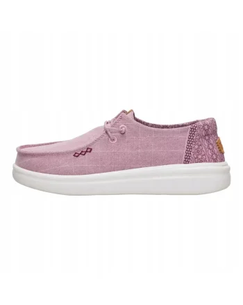 Femei, Wendy Rise Chambray Grid, textil, roz mov, Roz