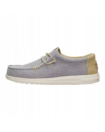 Mocasini Barbati Hey Dude Wally Braided olive, Gri