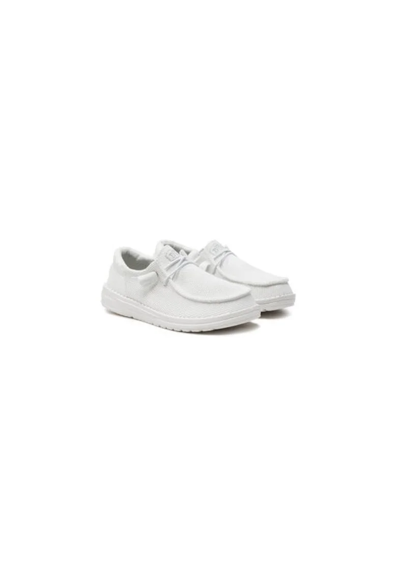 Pantofi dama  304371981, Textil, Alb, Alb