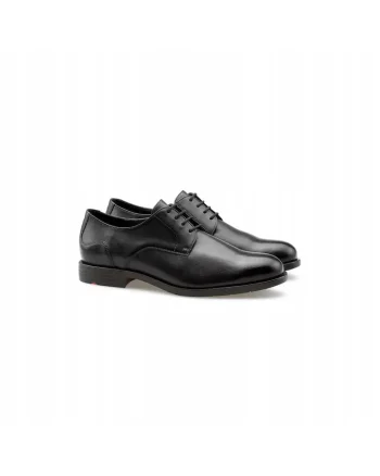 Pantofi derby  EEZY 110W, piele negru, Negru