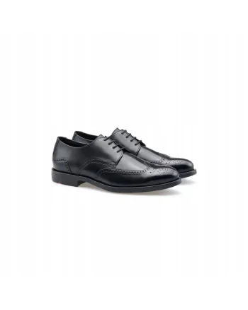 Pantofi derby  Eezy 140, piele negru, Negru