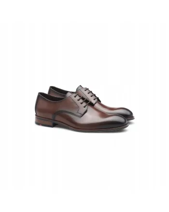 Pantofi derby  Core Plus 110, piele naturală, maro, Maro