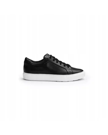 barbati METRO, piele naturala, negru, Negru