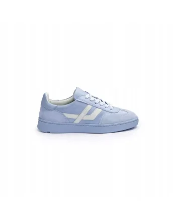 Sneakers BRAVA, piele naturala, albastru, Albastru