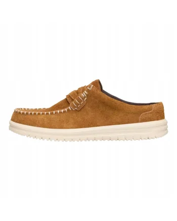 Mocasini Barbati Piele Intoarsa, Spuma EVA, Wally NXT Mule, Maro, Maro